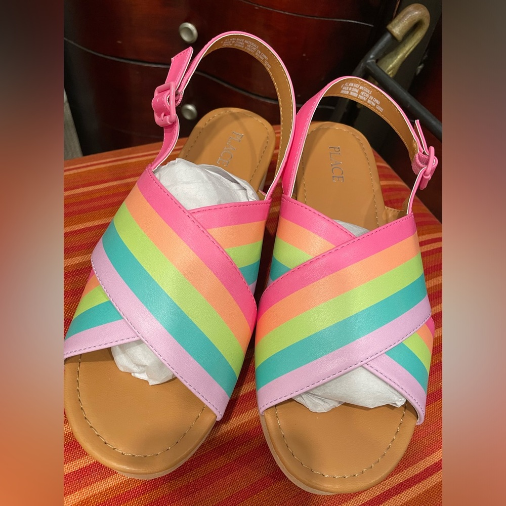 RAINBOW COLOR SANDALS